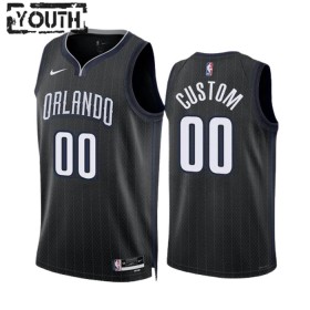 Dres Orlando Magic Prilagođeni Nike 2022-23 City Edition Crno Swingman - Dječji